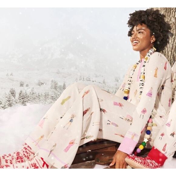 Taylor Swift Eras Tour Waffle Knit Pajama Size X-Large Ready to Ship in Hand - Picture 3 of 4